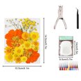 thumbnail image 2 of Wzzjkit Signets Transparents pour Fleurs Séchées Bricolage Signets Transparents pour Fleurs Séchées Kit de Fabrication de Signets pour Fleurs Séchées Ensembles de Fleurs Séchées avec Outils, 2 of 5