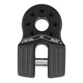 thumbnail image 2 of Winch Shackle Connector, Flat Tow Hook Mount Rust Proof Wear Resistant With Rubber Side Guard For Trucks For Pickup For ATV Red,Black, 2 of 8