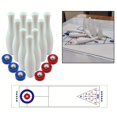 thumbnail image 2 of Shuffleboard Bowling Game Set Tabletop Board Game For Indoor Games Family Games, 2 of 12