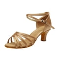 thumbnail image 1 of Womens Color Fashion Rumba Waltz Prom Ballroom Latin Salsa Dance Shoes Sandals, 1 of 8