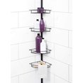 thumbnail image 1 of Zenna Home Tension Pole Shower Caddy, Bronze, 1 of 7