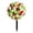 D, variant on HCBY Artificial Rose Ball Bouquet Fake Rose BallFlowers with Ground Spikes for Outside Planter Front Door Porch Yard Patio Window Box Home Decor (15.7"x9.8")