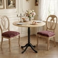 thumbnail image 2 of HOMCOM Dining Table for 2-4 People, Modern Kitchen Table with Pedestal Base, 2 of 10