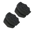 thumbnail image 3 of Miangastore 2Pcs Wave Pattern High Fit Handy Polishing Waxing Sponge Car Tire Wax Size 2 (Black), 3 of 8
