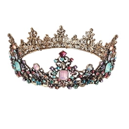 Blue -Coiffure diadème pour enfants,couronne princesse mignonne,accessoire pour filles