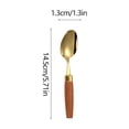 thumbnail image 3 of EGNMCR Kitchen Gadgets, Kitchen Accessories Stainless Steel Flatware Set Stainless Steel Flatware Set Spoon And Fork Set Kitchen Utensils Cutlery Set Dishwasher Safe Stainless Steel Cutlery, 3 of 6