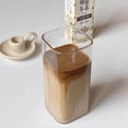 thumbnail image 4 of Tasse en Verre à Paille Résistante à la Chaleur 400 ml avec Couvercle pour Boissons, 4 of 6