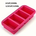 thumbnail image 1 of HLONK Silicone Freezing Tray with Lid - Large Food Freezer Mold  Easy Clean Storage Container for Soups  Broths & Leftovers  Washable  Ideal for Camping  Dining & Fridge Use - Multipurpos, 1 of 7