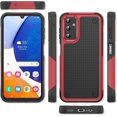 thumbnail image 2 of REQO for Galaxy A14 5G Phone Case,Samsung Galaxy A14 5G Case with Screen Protector,Heavy-Duty Tough Rugged Shockproof Protective Phone Case for Samsung A14 5G, Red Black, 2 of 6