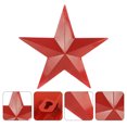 thumbnail image 5 of Hanging Decoration Iron Five-Pointed Star Wall Art Large Metal Wall Decor, 5 of 5