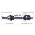 thumbnail image 4 of TrakMotive Axe de CV GM-8161 Premium; Remplacement OEM, 4 of 5