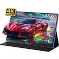 thumbnail image 1 of TUTT 15.6" 4K Gaming Portable Monitor | 8000 mAh Built-in Battery & AMD FreeSync™ Technology | Leather Case B15, 1 of 13