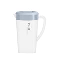 thumbnail image 2 of Clear Plastic Pitcher With Lid Clear Water Pitcher For Cold Drinks Iced Tea Pitcher For Lemonade Iced Tea Milk Beverages, 2 of 7
