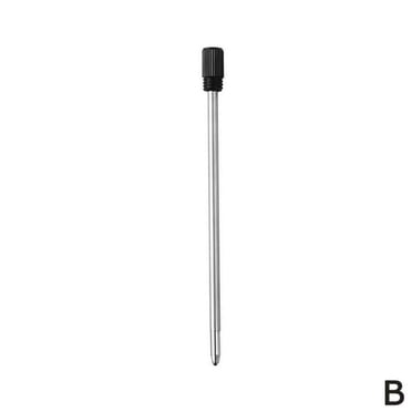 10 Pcs Recharges de Stylos à Bille, Recharge de Stylo à Encre Remplaçable, Recharges de Stylos à Bille en Métal, Écriture Fluide, Recharges Remplaçables pour Stylos à Pointe Diamant Cristal et Stylos à Bille pour Écrire Papeterie de Bureau B1I1