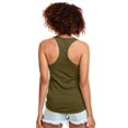 thumbnail image 2 of Next Level Débardeur Idéal pour Femmes, P, Vert Militaire, 2 of 2