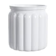 thumbnail image 2 of Transparent Water Storage Self-Watering Flower Pot for Indoor Plants, Mess-Free Cultivation Planter for Desktop or Living Room, 2 of 6