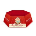 thumbnail image 1 of FAROOT Christmas Tree Skirt Santa Claus Letter Print Decorative Apron, 1 of 6