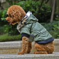 thumbnail image 4 of Dog Faux Pockets Hooded Jacket Warm Winter Coat Snowsuit For Small Dog, 4 of 6