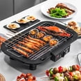 thumbnail image 3 of tssuouriy Electric Smokeless BBQ Durable And Reliable Any Occasion Smokeless And Efficient Performance Outdoor Red US, 3 of 6