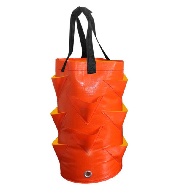 LSLJS Sac Conteneur à Multiples Bouche Pochette de Jardinière Pot de Culture pour Plantes Côté, Sac de Culture