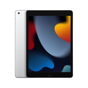 D'origine Apple iPad 9th Gen - 64GB - argent - Entièrement débloqué (rénové : bon)