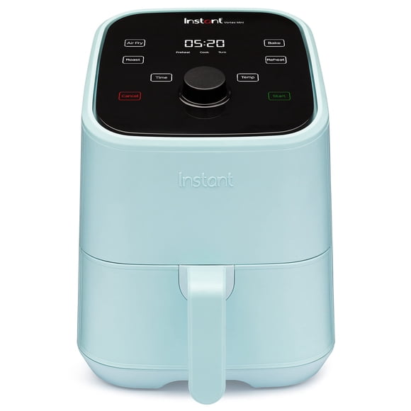 Instant Pot Vortex 2QT Mini Air Fryer,Small Air fryer that Crisps,Reheats, Bakes,Roasts for Quick Easy Meals,Includes over 100 In-App Recipes, is Dishwasher-Safe, from t