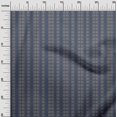 thumbnail image 2 of oneOone Silk Tabby Fabric Leaves & Swirl Block Printed Fabric 1 Yard 42 Inch Wide, 2 of 4