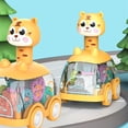 thumbnail image 4 of B Baby Animal Press Car Toy Inertia Action Light Up Wheels Early Learning Sliding Activity For Infants, 4 of 6