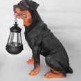thumbnail image 4 of jinwen Lampe de Jardin à Énergie DEL, Statues de Labrador Golden Retriever avec Lampe Détachable, Rottweiler, 4 of 7