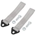 thumbnail image 1 of Unique Bargains 2pcs Red Universal Vehicle Replacement Towing Hook Bumper Trailer Belt Strap, 1 of 5