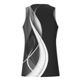 thumbnail image 4 of Birdeem Nouveau Gilet d'Été Décontracté pour Hommes, Imprimé Sport, Col Rond, 4 of 9