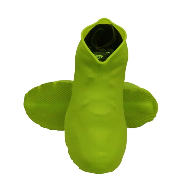 Pompotops Housse de Chaussure en Silicone Imperméable Housse de Chaussure de Sport Extérieure Portable Antidérapante Résistante à la Saleté (L) Liquidation