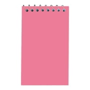 3x5 Inch Top Bound Spiral Memo Pads, Pocket Mini Notebooks, Portable Wire Binding Note Book,50 Sheet Per Pad Small Jotter for On The Go Quick Note Task Draft & Temporary Information Recording,Pink