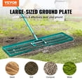 thumbnail image 2 of VEVOR Lawn Leveling Rake, 36"x10" Level Lawn Tool, Heavy-duty Lawn Leveler with 78" Steel Extended Handle, Yard Leveling Rake Suit for Garden, Golf Lawn, Farm, 2 of 9