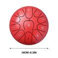 thumbnail image 3 of Fridja Christmas Decorations Outdoor Rain Drum 6 Inch 11-note Little Pattern Steel Tongue Drum Outdoor Musical Instruments Create In Your Garden, 3 of 3