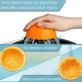 thumbnail image 4 of Citrus Juice Squeezer, Dishwasher Safe SUS ABS Dual Direction Electric Citrus Juicer  for Grapefruit, 4 of 7