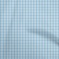 thumbnail image 1 of oneOone Viscose Jersey Blue2 Fabric Check Craft Projects Decor Fabric Printed By The Yard 60 Inch Wide, 1 of 4