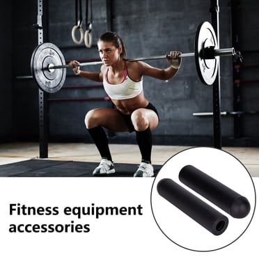 Barbell Adapter Sleeve with Wrench Convert 1 Weight Plate Posts to 2 Inch PP Heavy Duty Flat Ball Head Barbell Sleeve Fitness Equipment Accessories