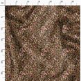 thumbnail image 3 of Soimoi Brown Heavy Canvas Fabric Leopard Animal Skin Decor Fabric Printed Yard 58 Inch Wide, 3 of 6