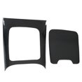 thumbnail image 1 of Cadre de Panneau de Changement de Vitesse, 2pcs Fibre de Carbone Style Panneau de Commande Central Garniture de Panneau de Changement de Vitesse Central, 1 of 8