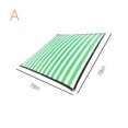 thumbnail image 3 of PRETXORVE Outdoor Sunny Shade, Pergola, And Backyard Patio With Protection, Heat Material, Reinforced Grommets（Gray And White Stripes）, 3 of 5