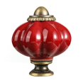 thumbnail image 1 of Thinsony Poignées de Meubles de Décoration Intérieure Citrouille Exquise Rétro et Élégante Rouge Foncé, 1 of 6