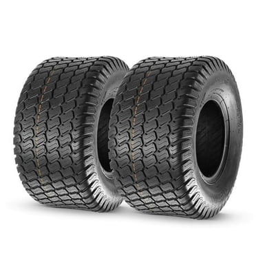 MaxAuto Pneus de Tondeuse 18x9.50-8, Pneu de Tracteur de Pelouse 18x9.50-8, 18-9.50-8, 18x9.50 8nhs, Pneu 18x9.5-8 pour Tondeuses à Gazon, Pneu Sans Chambre 4 Plis, Capacité de 1040 Lb, Ensemble de 2