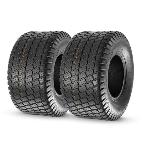 MaxAuto 18x9.50-8 Lawn Mower Tires,18x9.50-8 Lawn Tractor Tire, 18-9.50-8, 18x9.50 8nhs, 18x9.5-8 Tire for Lawn Mowers, 4 Ply Tubeless Tire, 1040lbs Capacity, Set of 2