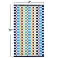 thumbnail image 4 of Hometrends Cotton Beach Towel, Checkerboard, 1 Piece, 40" x 70", 4 of 6