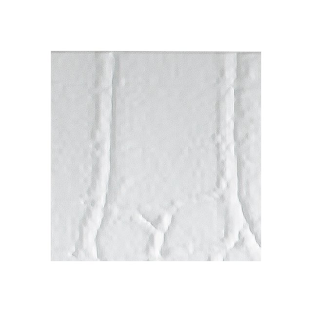 Fasade 12" x 12" Wall Panel Sample Gloss White Easy Installation