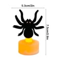 thumbnail image 2 of Halloween Flameless Candles Bats Battery Operated Tealights Set Halloween Candles Decor For Home Party Gift, 2 of 6