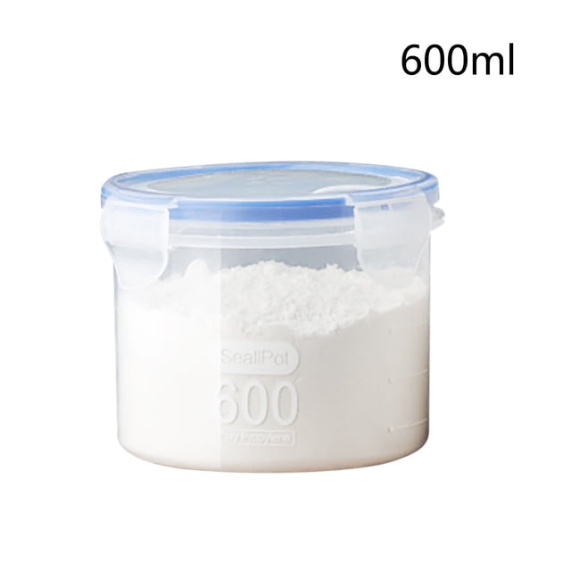 Oleegame 1 Pce Rangement de Produits Boîte de Rangement de Cuisine Scellée Conservation des Aliments Contenant de Conservation en Plastique Réservoir de Rangement Grains Boîte Scellée
