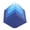 Blue 1, variant on Esquirla 3D Puzzle Cubes Building Blocks Educational Bricks Stress Relief Travel Games Red