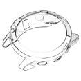 thumbnail image 3 of MIANGASTORE Watch Protector Case Flexible Watch Edges Frame Protector Compatible with Garmin 6X 6x Pro, 3 of 8